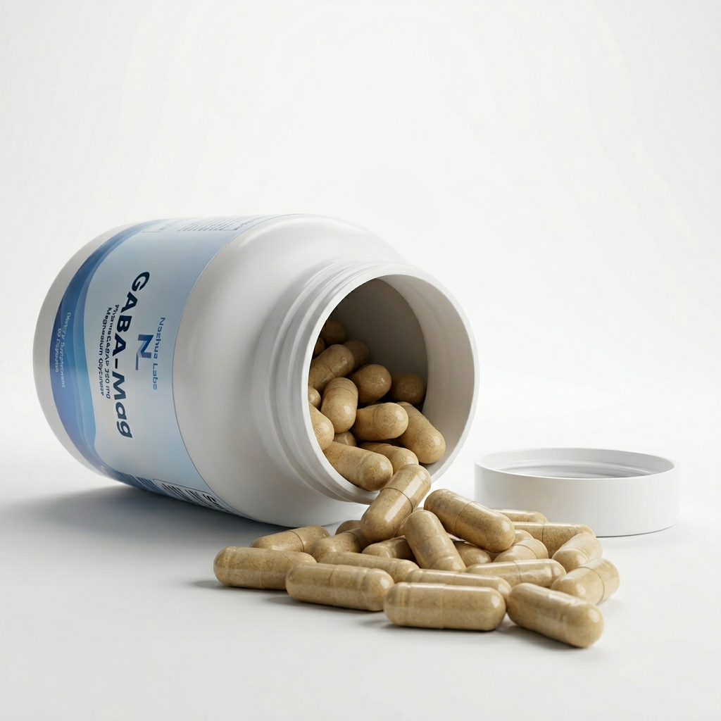 GABA-Mag | PharmaGABA 250mg + Magnesium Glycinate | Melatonin-Free Sleep & Calm Support